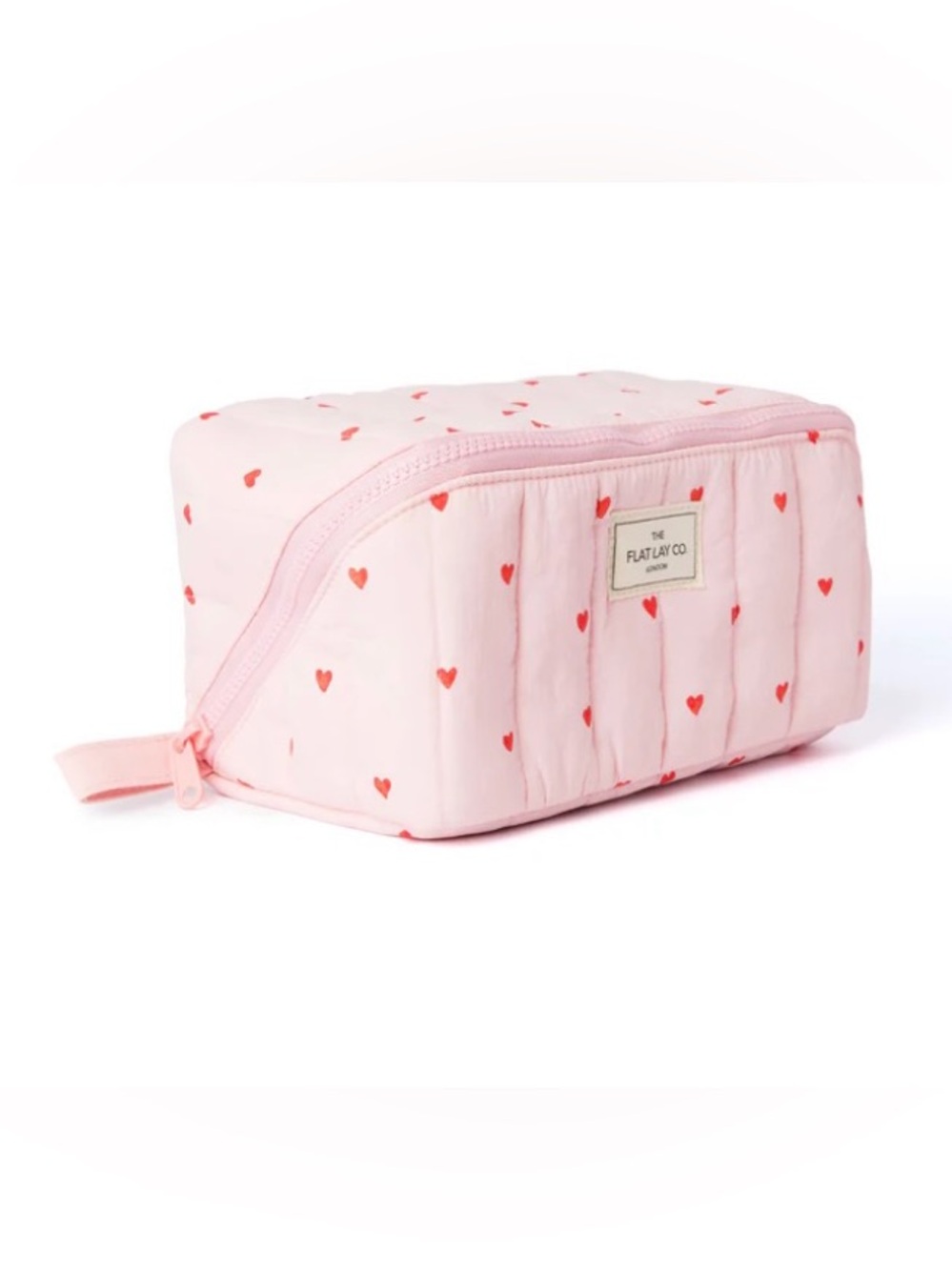 The Flat Lay Co. Marshmallow Heart Print Box Bag